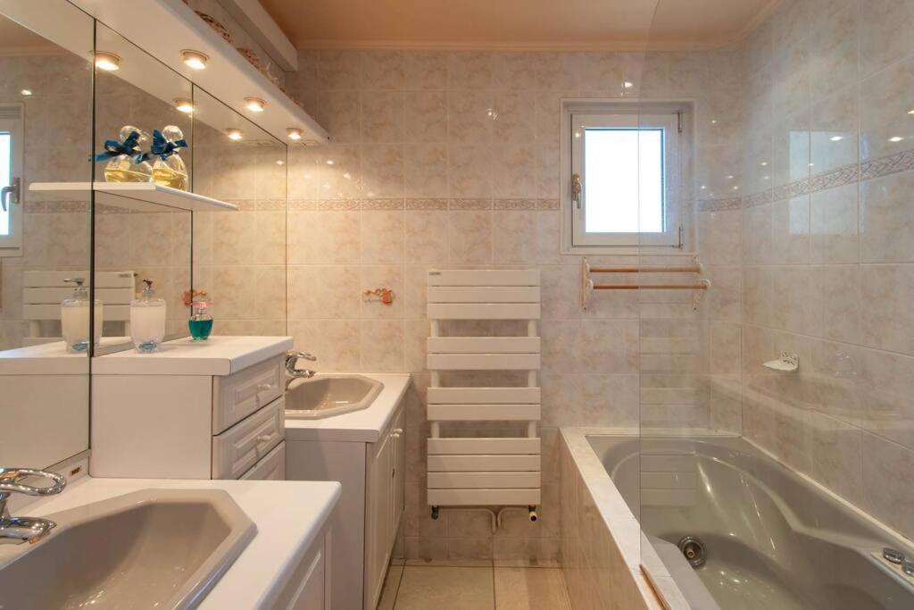 A6- 2 Bdr Incredible Sea View - Ac, Garage & Terrace Lejlighed Antibes Eksteriør billede